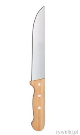Gerpol Nóż rzeźniczy 20 cm z drewnianą rączką
