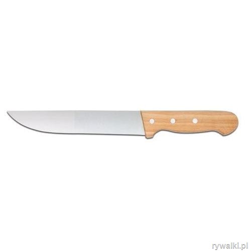Gerpol Nóż rzeźniczy 17,5 cm z drewnianą rączką
