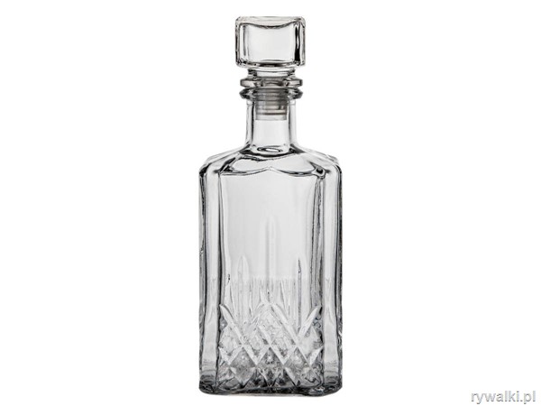 Karafka szklana z korkiem szklanym Kristal 0,5L