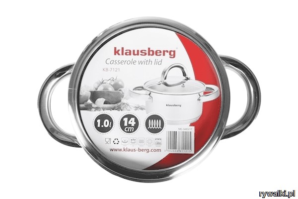 Klausberg KB-7121 Garnek nierdzewny 1,0 L 14 cm