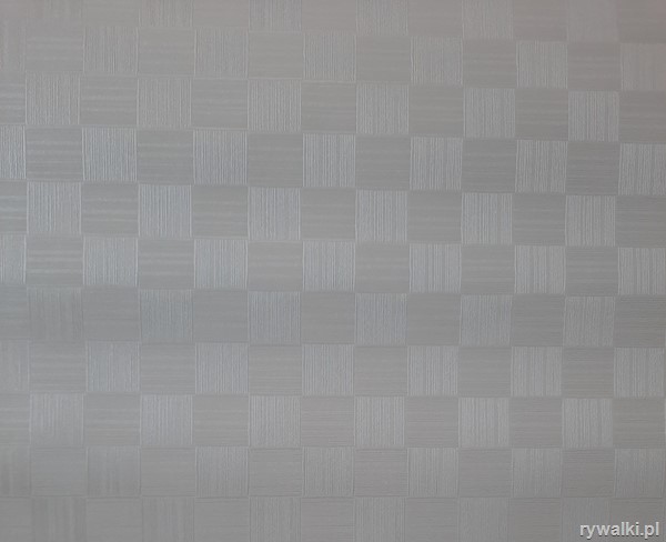 Univerpol Cerata na metry 140cm biała kwadraty