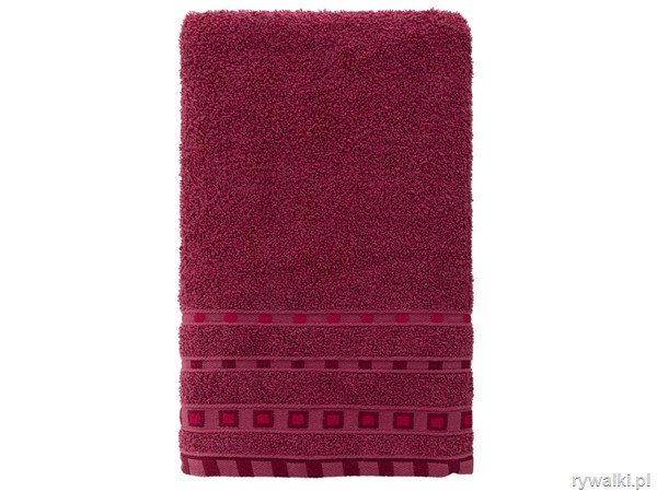 Miss Lucy Ręcznik kąpielowy 70x140 cm red Basic