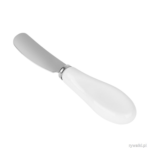 Konighoffer Maselnica ceramiczna z nożem biała