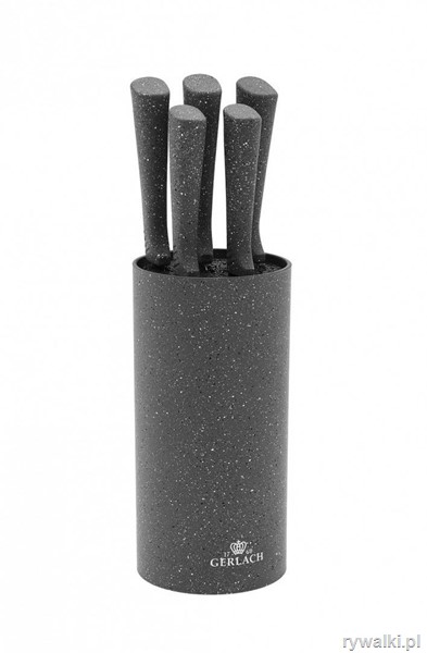 Gerlach Smart Granit Komplet noży w bloku 6el.