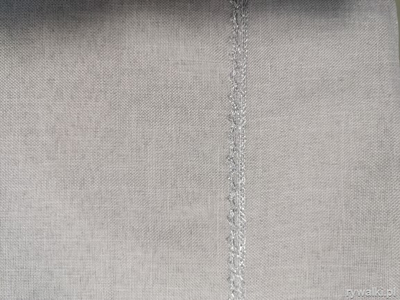 Mesa Obrus ze srebrną lamówką 90x160 cm szary
